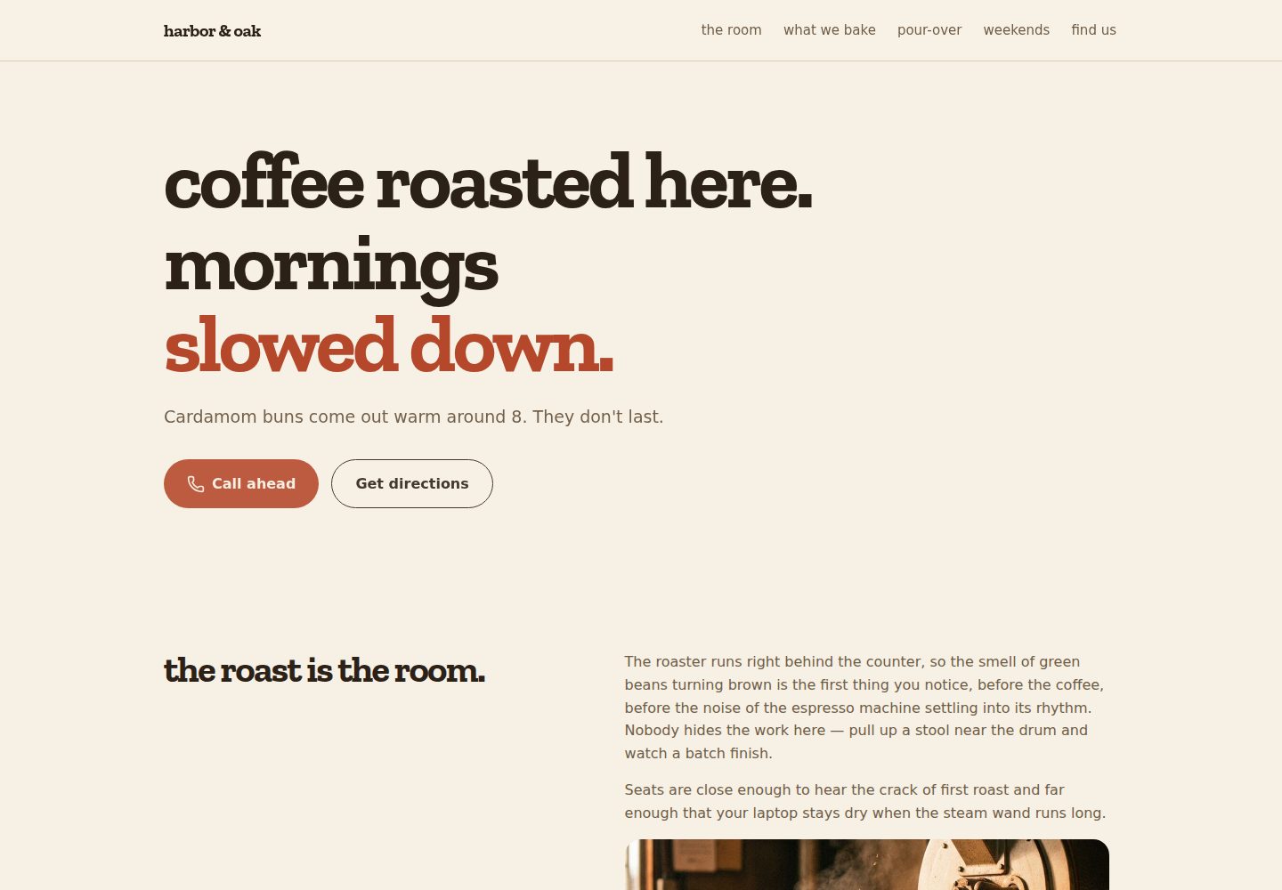 Harbor & Oak Coffee