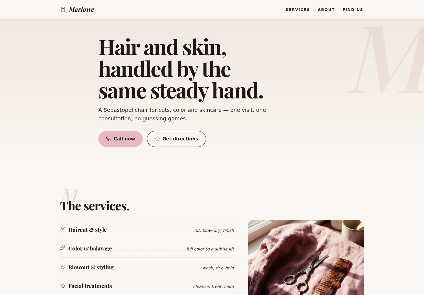 Marlowe Hair & Skin